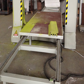 horizontaler Schaum-Schneider des abschleifenden Hochgeschwindigkeitsdraht-6kw für PVC/PU
