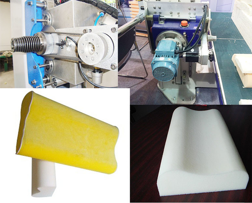 Polyurethan-Schwamm-oszillierende Blatt-Schneidemaschine horizontales 6kw