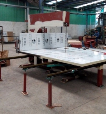 Manueller Polyurethan-Block-vertikaler Schaum-Schneider DTLQ-4L 1.74kw