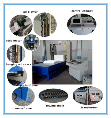 Draht-Schaum-Schneider Cnc 13.5kw heißer für ENV-Form 2D/3D