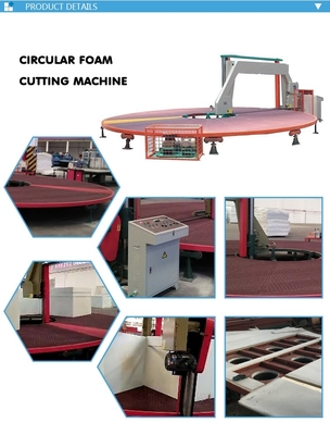 Horizontale Kreisschaum-Schneidemaschine-digitale Steuerung DTYQ-750 7.94kw