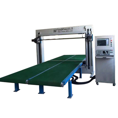 Horizontale oszillierende Blatt-Polyurethan-Schwamm-Schneidemaschine 380V 50HZ