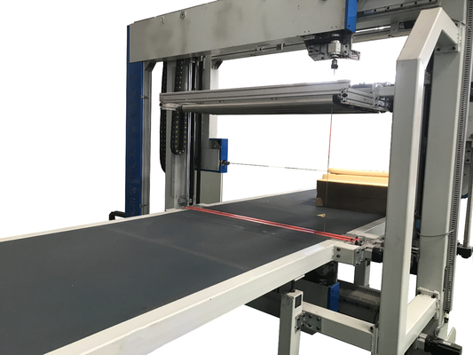 Oszillierende Blatt Cnc-Polyurethan-Schwamm-Schaum-Schneidemaschine DTC-S2512