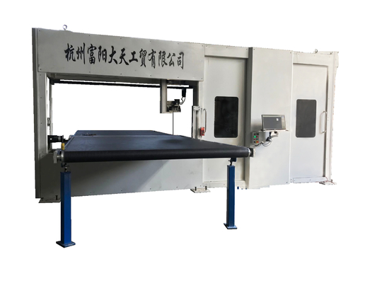 Drehbarer Hartschaum-PU-Konturenschneider DTC-R2012V 5-Ring-Messer Horizontal