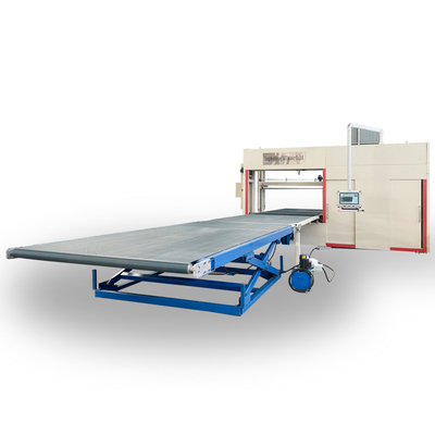 Papierlösekorotron vertikaler Konturn-Schneidemaschine PU-Hartschaumstoff Cnc rotierender mit CER