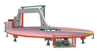 Kreis-horizontale Schwamm-Schneidemaschine für Flixible PU, Quadrate-Schaum-Schneidemaschine