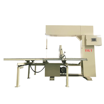 Manuelle vertikale PU-Schaum-Schneidemaschine mit schneller Geschwindigkeit 1.74kw