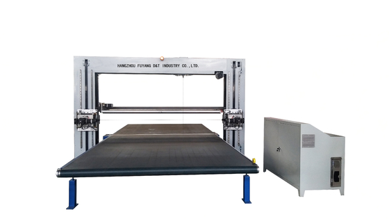 Gute Qualitäts-Doppelblatt-oszillierender Konturn-Schneidemaschine PU-Schaum-Schwamm DTC-SD2012