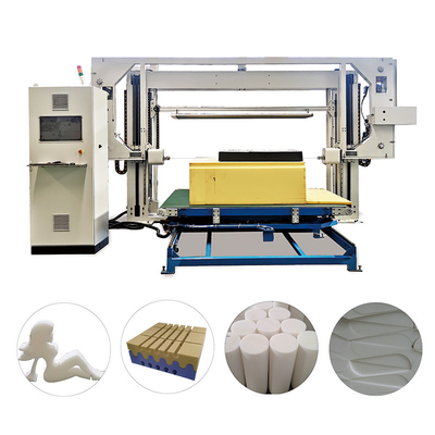 Sponge-Schneidemaschine für das Schneiden von flexiblem PU-Schaum mit Hochgeschwindigkeits-Klinge und ohne Staub