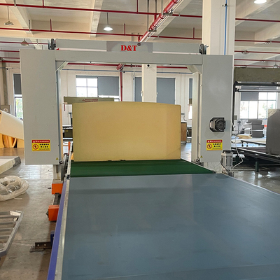 Automatischer Polyurethan-Schaum-Schneider für Sponge-Blatt Hochgeschwindigkeits-horizontale Schaum-Schneider
