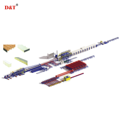 EPS-Maschine Advanced Sandwich-Panel-Produktionslinie für Panels
