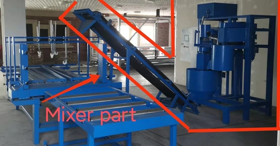 EPS-Zementbeschichtungsmaschine für das Formen von Cornice