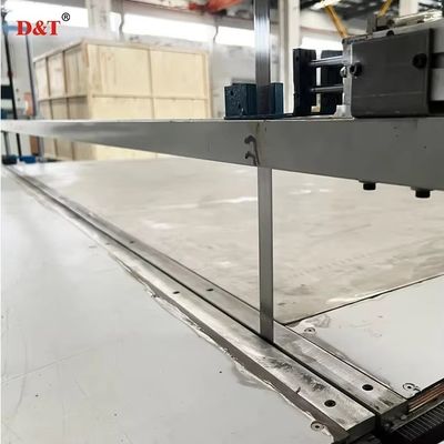 Automatische vertikale Schneidemaschine für EVA/Perlbaumwolle und Schwamm mit Arbeitsplattform, Einzelstoßdämpfer