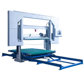 D- u. t-Schleifen-Messer PU-Schaum-Schneidemaschine-horizontaler rotierender Konturn-Schneider
