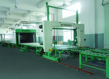Sponge-Produktionslinie für vollautomatisches Sponge-Making und 4m x 3.2m x 3.2m Stirms Mix Rack 17,5m x 2,4m x 1,2m Trocknungstunnel 16,9m
