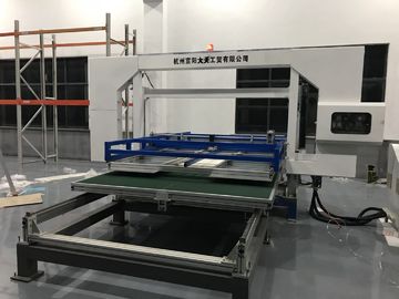 Vollautomatische horizontale PU-Schaum-Schneidemaschine-Polystyren CNC-Schnitt-Maschine