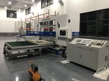 Vollautomatische horizontale PU-Schaum-Schneidemaschine-Polystyren CNC-Schnitt-Maschine