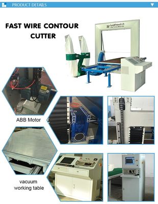 Digital CNC computerisierte PU-Schaum-Schneidemaschine für steife PU ENV