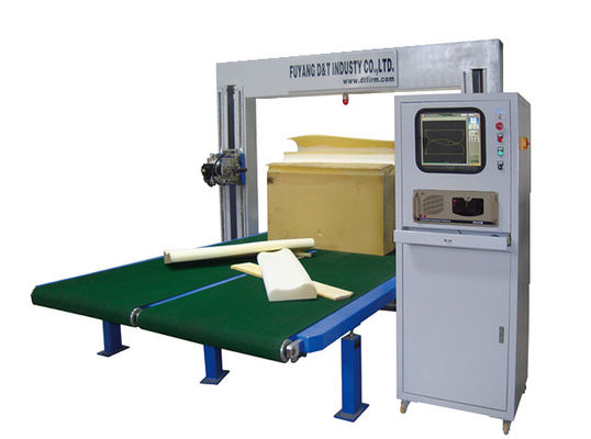 Oszillierende Blatt-Schneidemaschine des flexiblen Polyurethan-6KW für 2D Formen