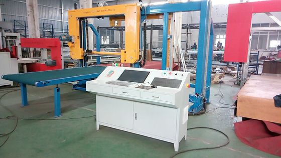 Cnc-Doppelblatt-oszillierende Konturn-Schneidemaschine, zum von Formen 3D zu schneiden