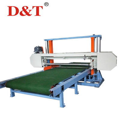 Schaum-Schwamm-Blatt PU-Blockschneiden-Maschine horizontal