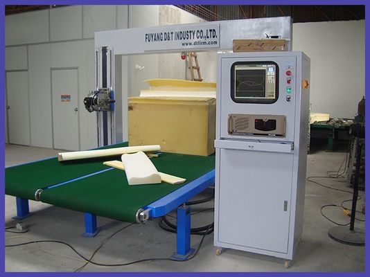 Horizontale oszillierende Blatt-Schneidemaschine des Polyurethan-6KW für 2D Form