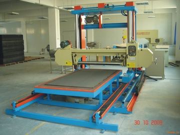 Schaum-horizontale Schneidemaschine des Polyurethan-/PU automatisch für Schwamm-Blatt