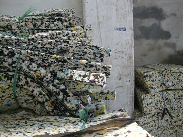 Hohe Schaum-Maschine Effeicient Rebonded für Schaum-Blöcke 40R/Minute