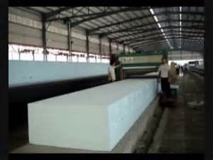 Sponge-Produktionslinie für vollautomatisches Sponge-Making und 4m x 3.2m x 3.2m Stirms Mix Rack 17,5m x 2,4m x 1,2m Trocknungstunnel 16,9m