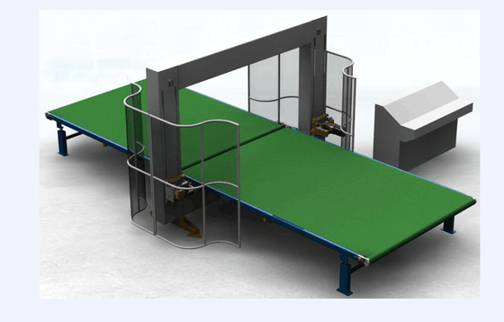 Automatisches horizontales oszillierendes Blatt-Schneidemaschine ODM 50HZ 380V