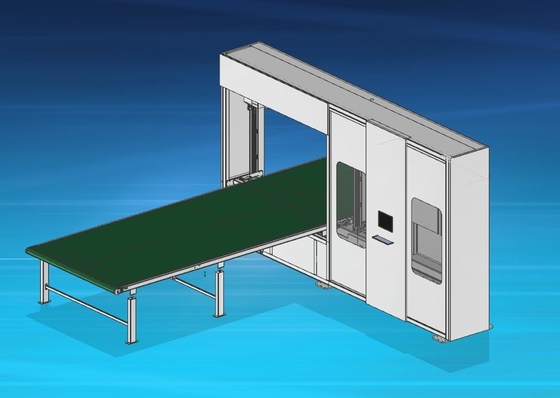 Rotierendes Blatt aufrechte CNC-Schwamm-Schneidemaschine für flexiblen Schwamm