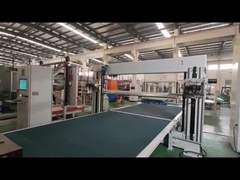 Automatische Doppelblätter Horizontale und Vertikale PU-Schaumsponge CNC-Schneidemaschine
