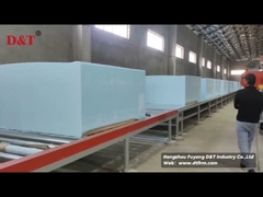Standard-Full-Automatic Horizontale Schaumstoff-Produktionslinie für die Herstellung von Schwamm