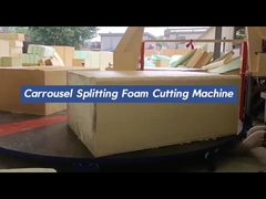 Maßgeschneiderte Hochleistungs-Schwammschneidemaschine, Kreis-Horizontal-Schneider