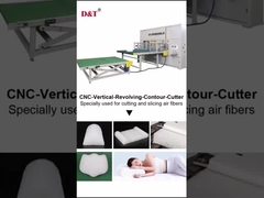 Automotive Vertikal Rotierender Konturschneider Hochgeschwindigkeits-Ringmesser-Maschine